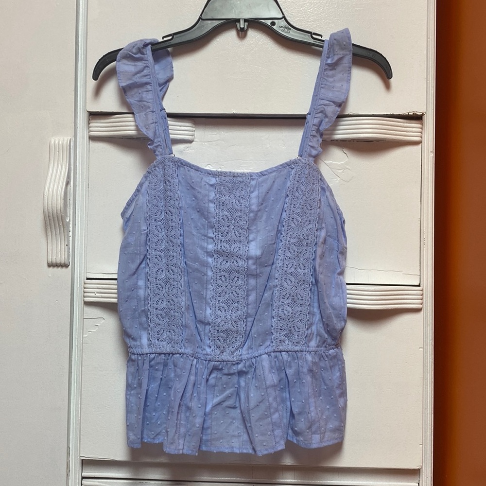 Blue top from TJ Maxx! Super cute just too big on me!